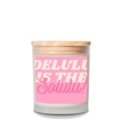 FROSTED CANDLE 11OZ. HAND-POURED