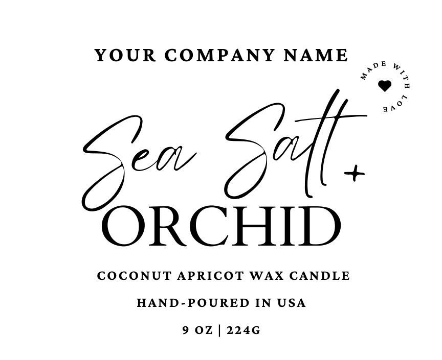 VELA ESCARCHADA DE 11 OZ. DERRAMADA A MANO