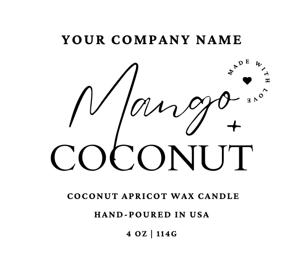 VELA ESCARCHADA DE 11 OZ. DERRAMADA A MANO