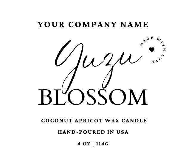 VELA ESCARCHADA DE 11 OZ. DERRAMADA A MANO