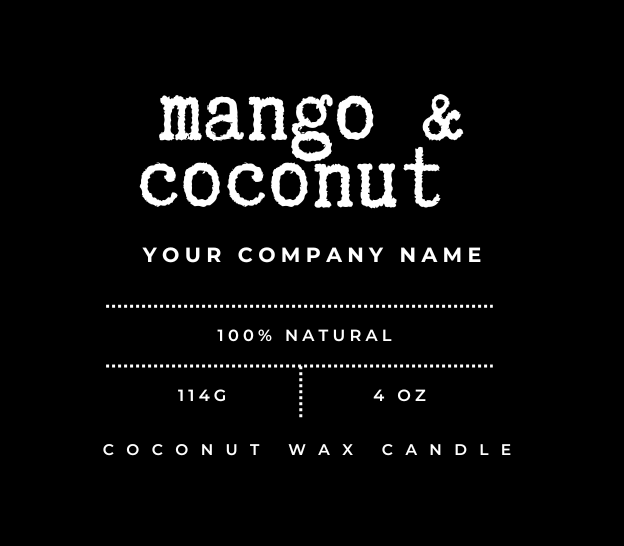 VELA ESCARCHADA DE 11 OZ. DERRAMADA A MANO