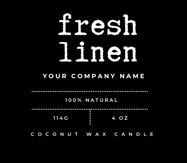 VELA ESCARCHADA DE 11 OZ. DERRAMADA A MANO