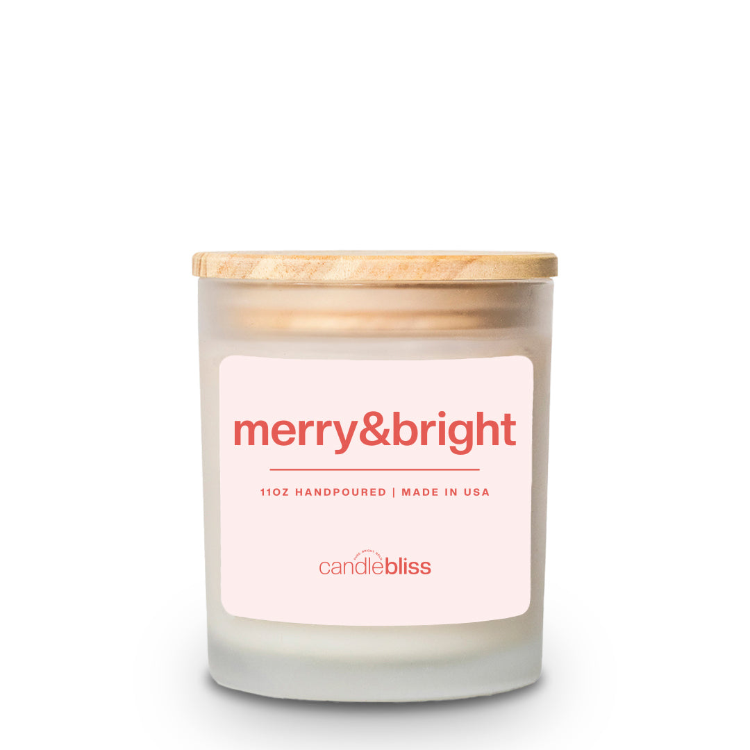MERRY & BRIGHT 11OZ. HAND-POURED
