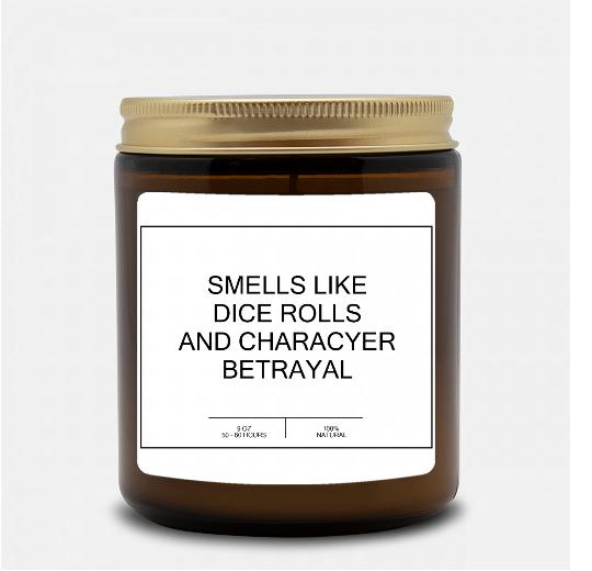 AMBER JAR CANDLE 9OZ. HAND-POURED