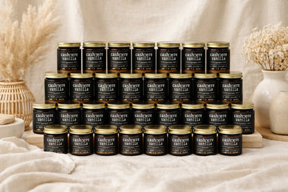 VELA ESCARCHADA DE 11 OZ. DERRAMADA A MANO