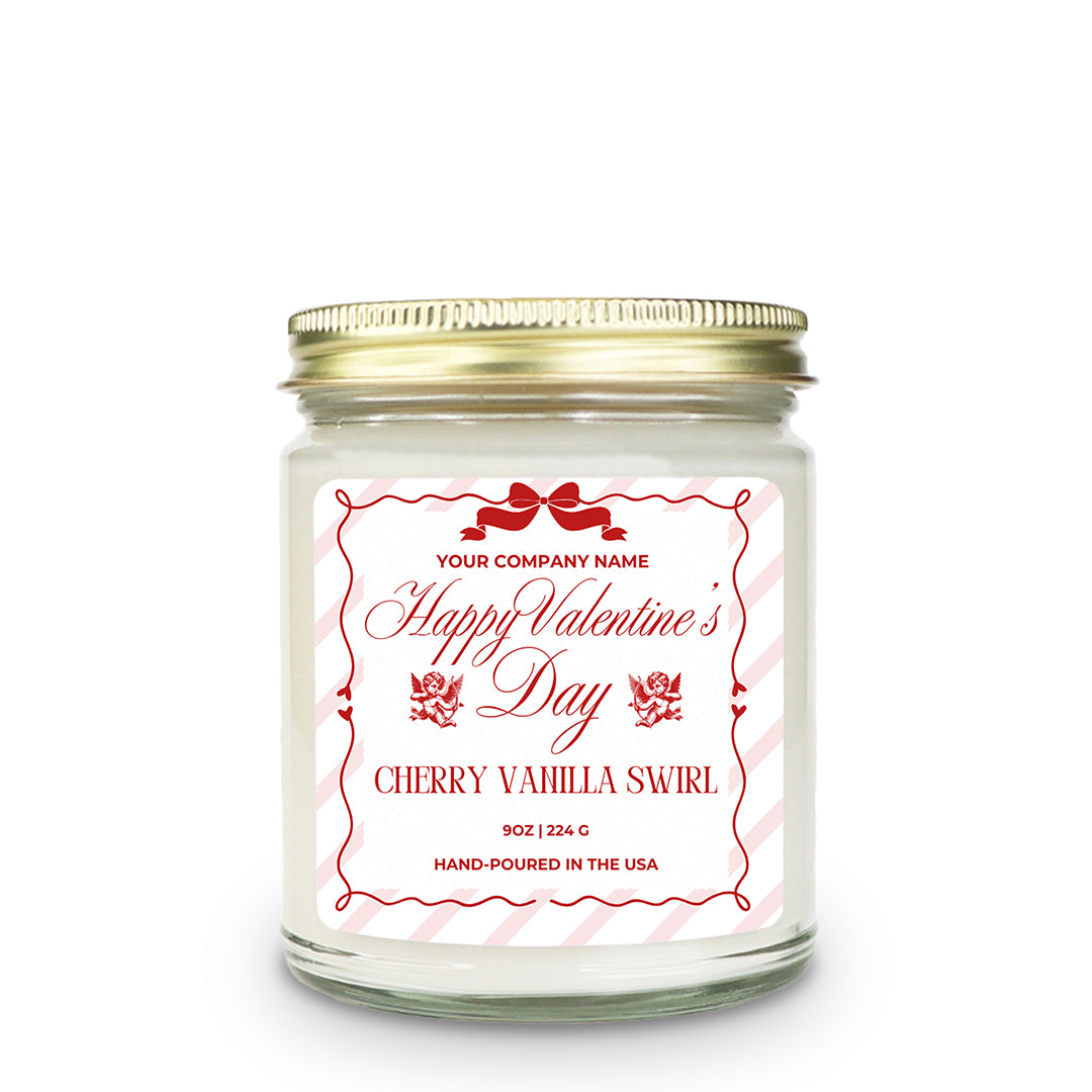 VELA DE ÁMBAR DE 9 OZ. DERRAMADA A MANO