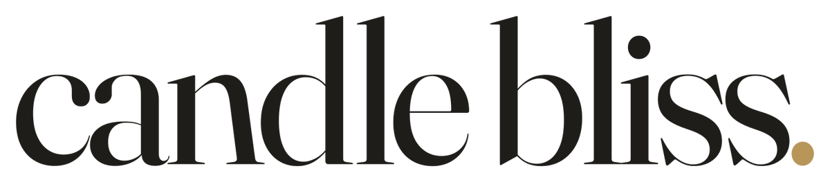 candle bliss. wordmark