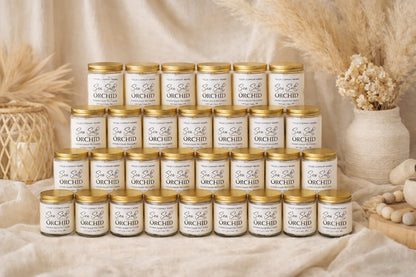 VELA ESCARCHADA DE 11 OZ. DERRAMADA A MANO